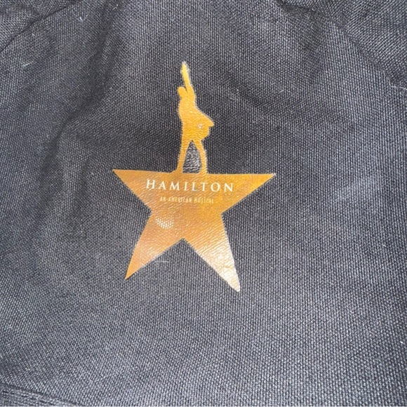 Unisex Hamilton Play Broadway Show Patch Black Cotton Cloth Back Pack No brand - Picture 4 of 13